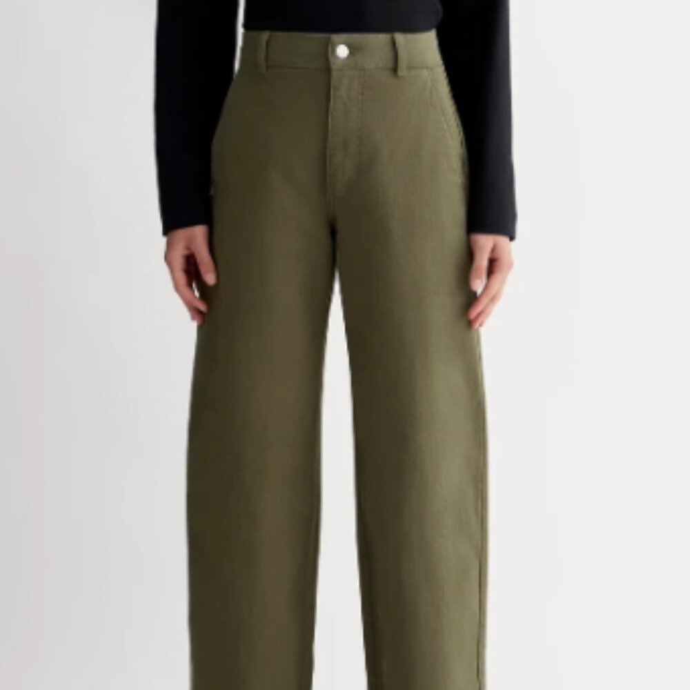 Green Everlane Women's Utility Pants Size 2